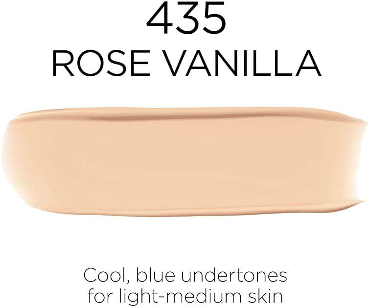 L'Oreal Paris Makeup Infallible Up to 32 Hour Fresh Wear Lightweight Foundation, 435 Rose Vanilla, 1 Fl Oz, Packaging May Vary - Image 7