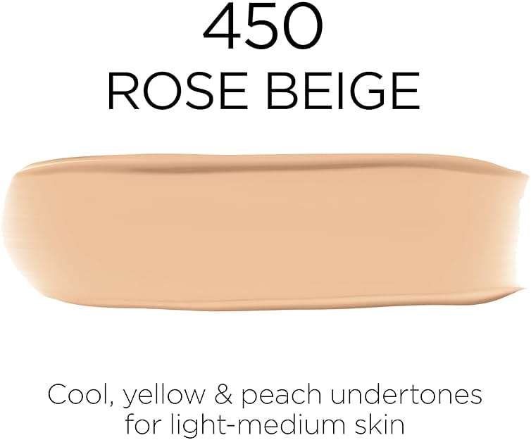 L'Oreal Paris Makeup Infallible Up to 32 Hour Fresh Wear Lightweight Foundation, 450 Rose Beige, 1 Fl Oz, Packaging May Vary - Image 7