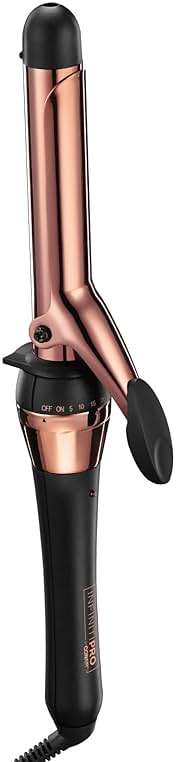 CONAIR INFINITIPRO Rose Gold Titanium 1-Inch Curling Iron, 1-inch barrel produces classic curls – for use on short, medium, and long hair - Image 1