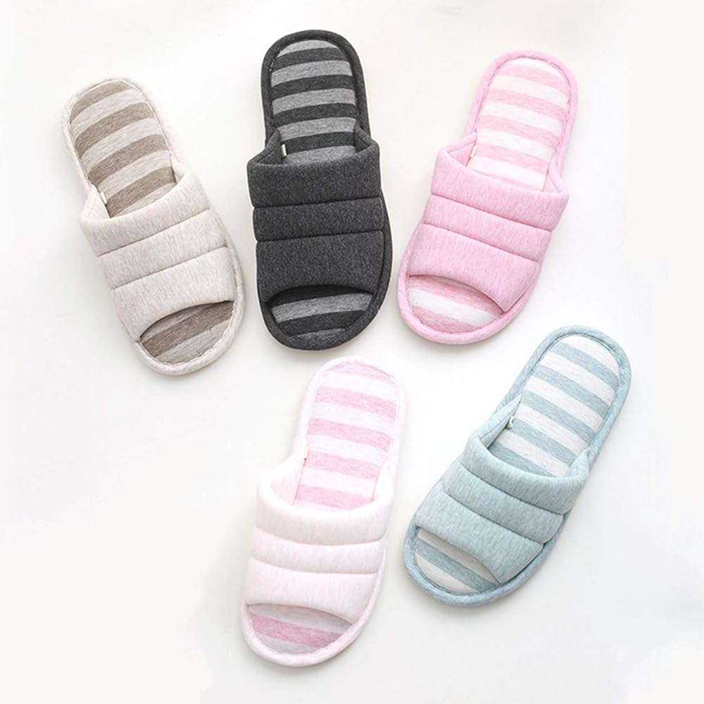 xsby Unisex Cute Soft Sole Indoor Bedroom Slippers Beautiful Comfort Four Season Slipper - Image 2