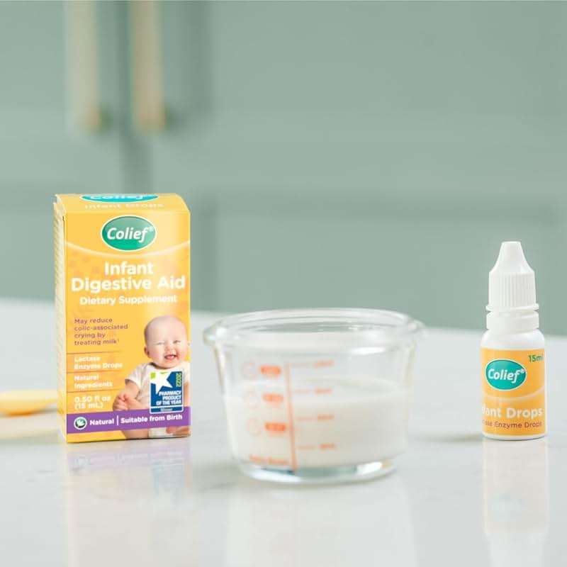 Colief Infant Digestive Aid | Gas Drops for Babies | Natural & Safe Infant Gas Relief | Reduces Baby Colic, Tummy Bloating, Fussing & Crying | 90 Servings | 0.5 Fl Oz (Single Pack) - Image 6