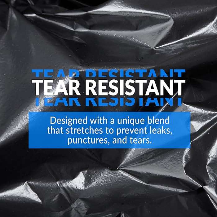 Reli. 6-10 Gallon Trash Bags | 1000 Bags | Black | Bathroom | Strong | Garbage - Image 6