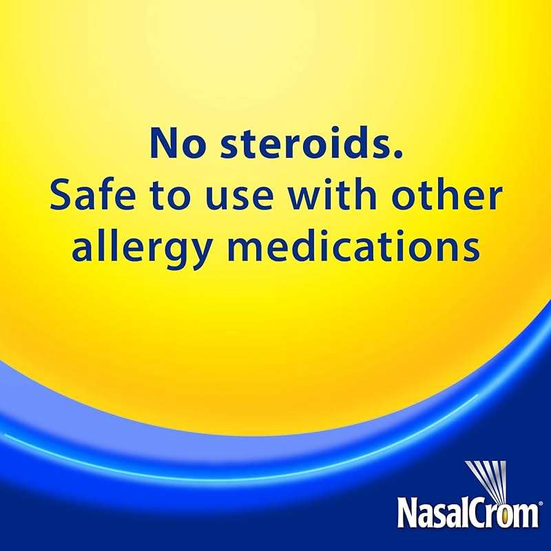 NasalCrom Nasal Spray Allergy Symptom Controller | 200 Sprays | .88 FL OZ (2 Pack) - Image 5