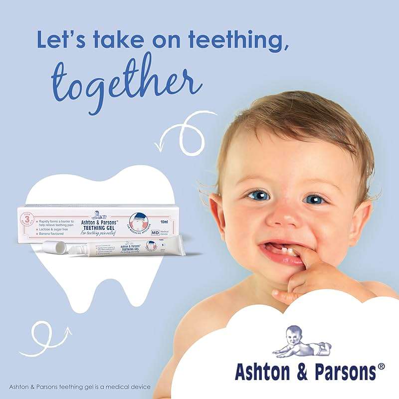 Ashton & Parsons Teething Gel for 3 Months+ Infants to Help Relieve Common Teething Symptoms 10ml - Image 2