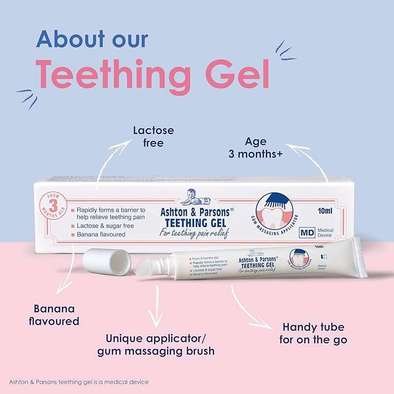 Ashton & Parsons Teething Gel for 3 Months+ Infants to Help Relieve Common Teething Symptoms 10ml - Image 3