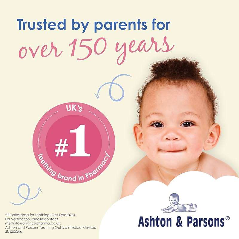 Ashton & Parsons Teething Gel for 3 Months+ Infants to Help Relieve Common Teething Symptoms 10ml - Image 7
