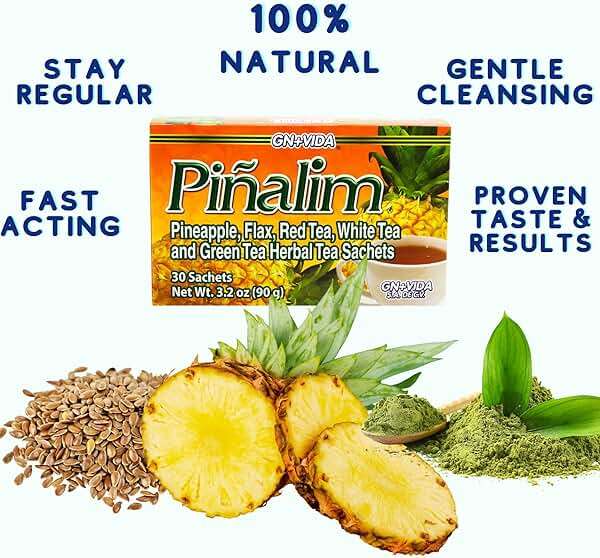 6 Boxes Te Pinalim Tea GN+Vida Tea 180 Day Supply - Image 3