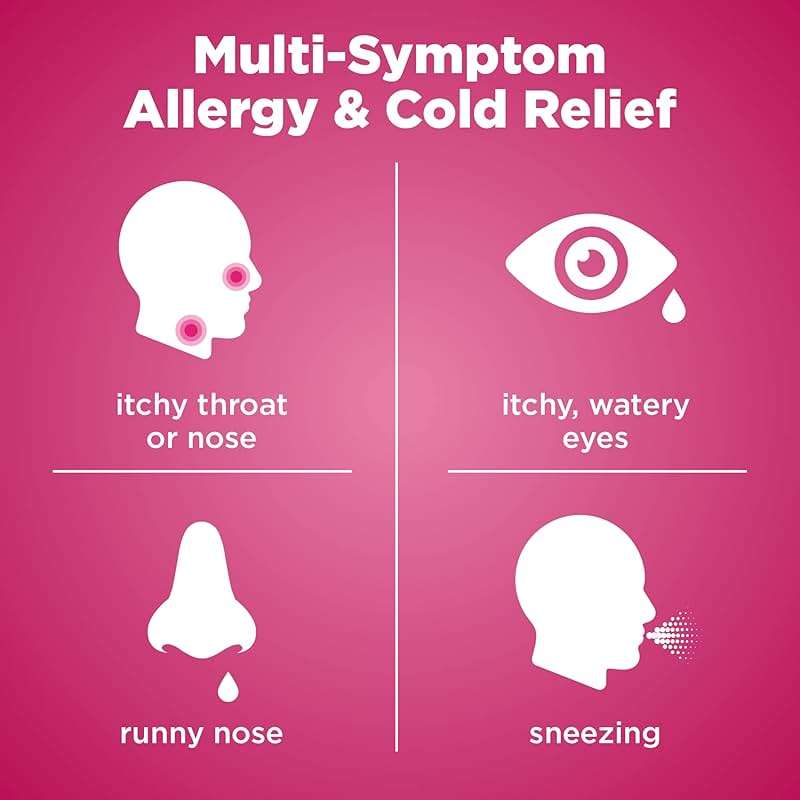 Amazon Basic Care Allergy Relief Diphenhydramine HCl 25 mg, Antihistamine Tablets for Symptoms Due to Hay Fever and Upper Respiratory Allergies, Mini-Tabs, 100 Count - Image 2
