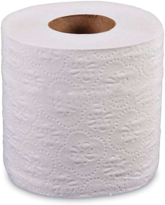 Boardwalk 6145 Bathroom Tissue, Standard, 2-Ply, White, 4 X 3 Sheet, 500 Sheets/roll, 96/Carton, 1 Count (Pack of 1) - Image 2
