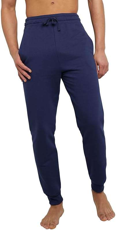 Hanes Mens Joggers, EcoSmart Fleece Sweatpants for Men, Men's Lounge Pants, 30.5" - Image 1