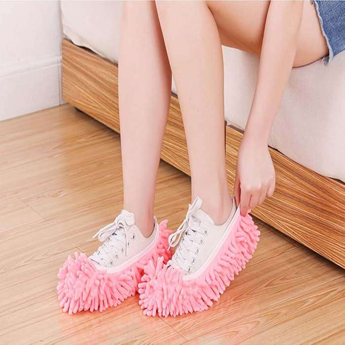 Tamicy Mop Slippers Shoes 5 Pairs (10 Pieces) - Microfiber Cleaning House Mop Slippers Floor Cleaning Tools Shoe Cover Soft Washable Reusable Microfiber Foot Socks Floor Cleaning Tools Shoe Cover | Microfiber, Washable, Reusable, Floor Cleaning Tools, Shoe Cover,Mop Slippers Shoes, - Image 4