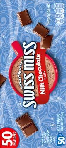 Swiss Miss Milk Chocolate Flavor Hot Cocoa Mix, 1.38 oz. 50-Count - Image 17