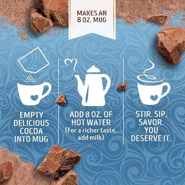 Swiss Miss Milk Chocolate Flavor Hot Cocoa Mix, 1.38 oz. 50-Count - Image 10