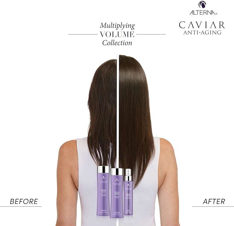 Alterna Caviar Anti-Aging Multiplying Volume Styling Mist, 5 Ounce, For Fine, Thin Hair, Light Hold, Sulfate Free - Image 8