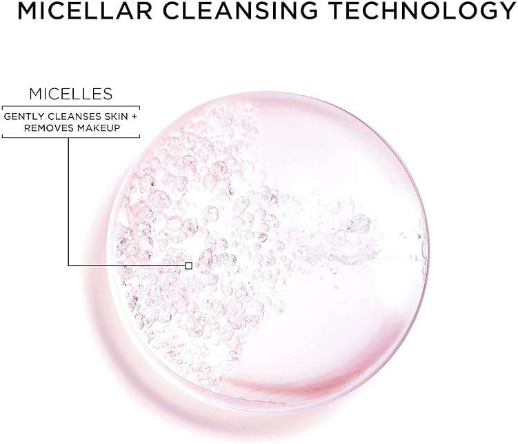 Garnier Micellar Water, Hydrating Facial Cleanser & Makeup Remover, Suitable for Sensitive Skin, Vegan, Cruelty Free, 13.5 Fl Oz (400mL), 2 Count - Image 4