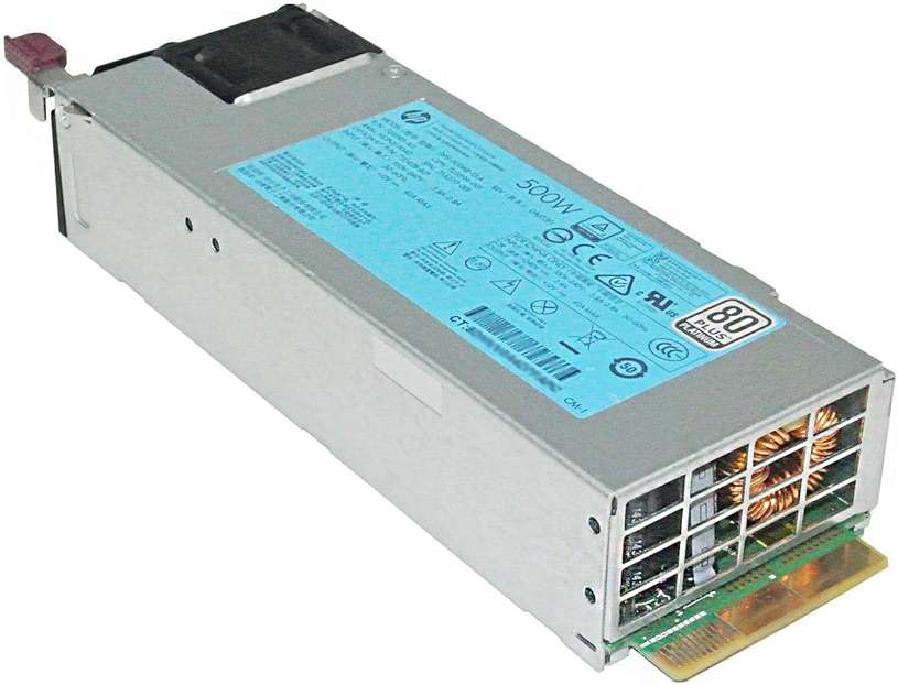 HP 754377-001 500W Flex Slot Platinum PSU - 720478-B21, 723594-001 - Image 2
