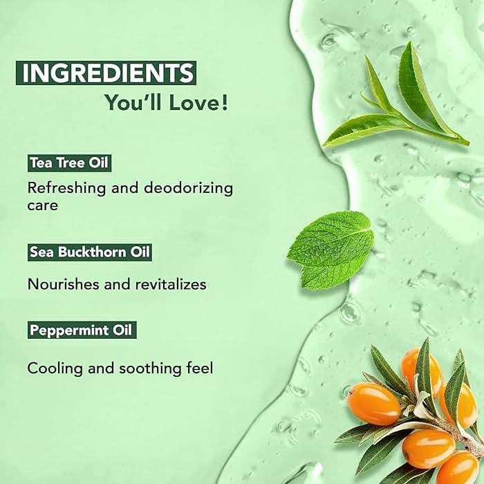 Botanic Hearth Tea Tree Body Wash -16 fl oz- All-Natural & Odor-Control Shower Gel for Acne, Athlete’s Foot, Ringworm, Jock Itch & Healthy Skin, Sulfate & Paraben Free, for Men & Women - Image 8
