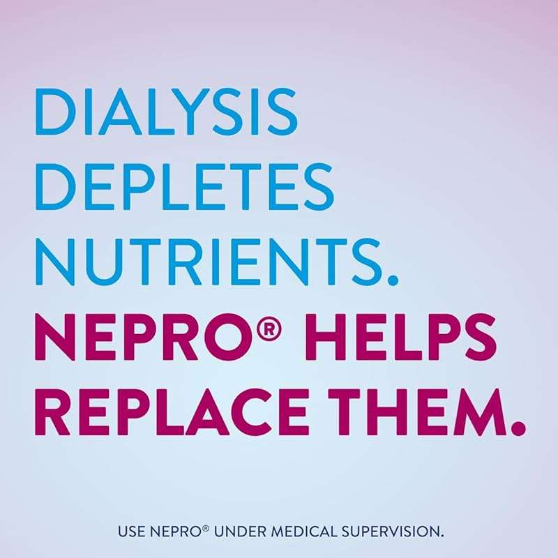Nepro Nutrition Shake for People on Dialysis, 19g Protein, 420 Calories, Mixed Berry, 8 fl oz, Pack of 24 - Image 3