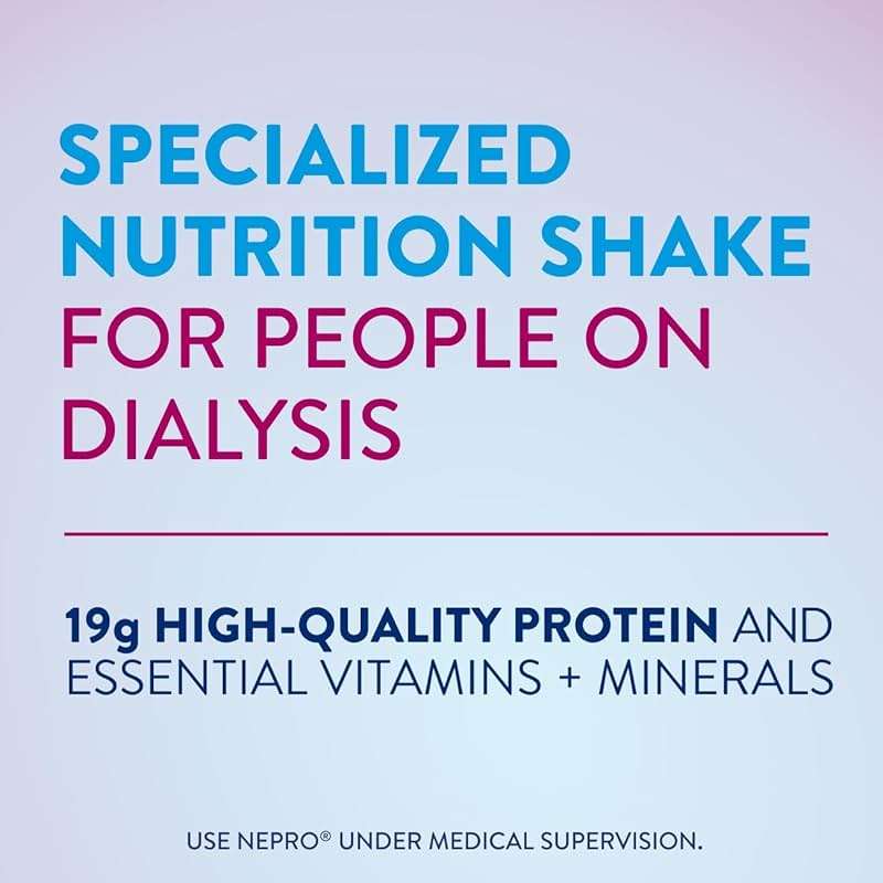 Nepro Nutrition Shake for People on Dialysis, 19g Protein, 420 Calories, Mixed Berry, 8 fl oz, Pack of 24 - Image 4