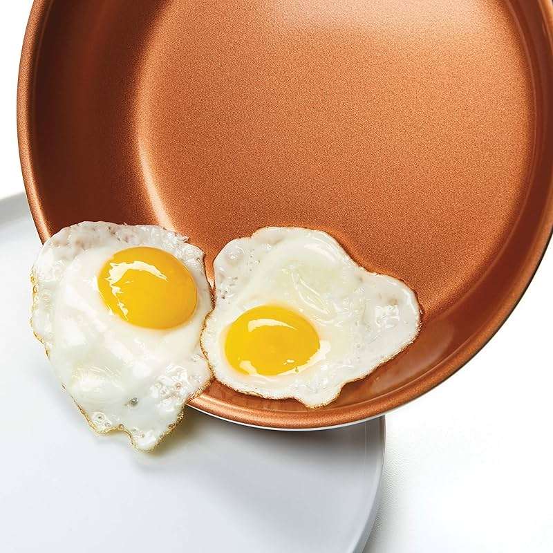 Farberware Glide Nonstick Frying Pan / Fry Pan / Skillet - 10 Inch, Black - Image 12