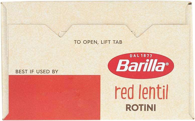 Barilla Red Lentil Rotini Pasta, 8.8 oz - Vegan, Gluten Free, Non GMO & Kosher - Made with Plant Based Protein - Image 6