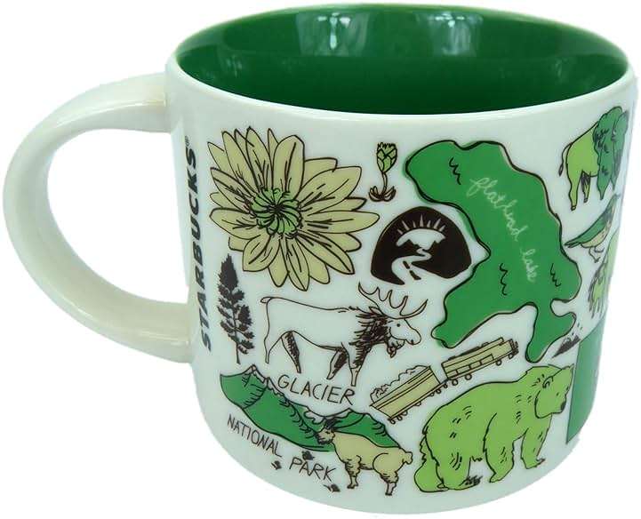 Starbucks MONTANA Been There Series Across the Globe Collection Coffee Mug 14 Ounce - Image 2