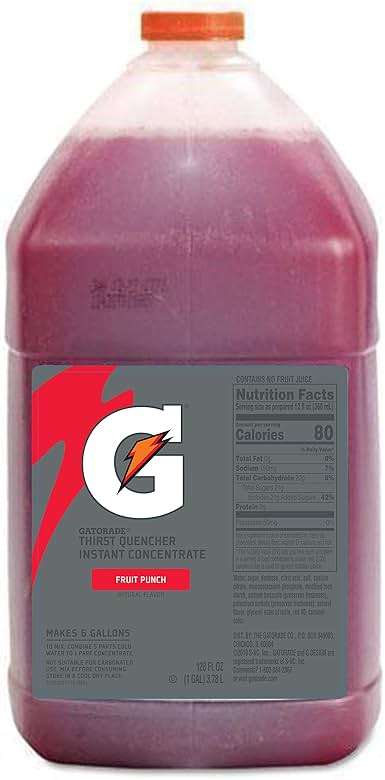 Gatorade - 33977 Concentrate Fruit Punch, 768 Ounce (Pack of 4) - Image 1