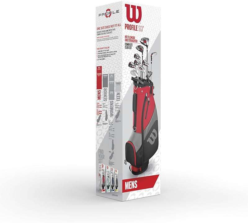 Wilson Men's Profile SGI Complete Golf Club Package Set - Men's and Senior - Image 4