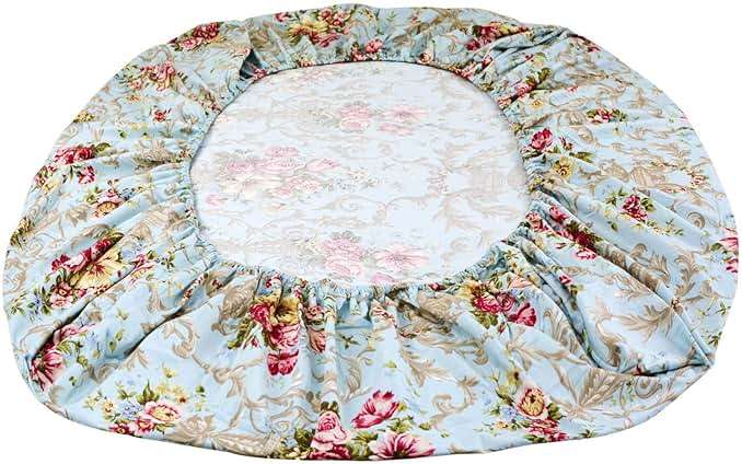 FADFAY Shabby Floral Bedding Elegant Peony Sheets Set Luxury Bedding Collections 800 Thread Count 100% Egyptian Cotton Deep Pocket, 4 Piece-Queen Size - Image 5