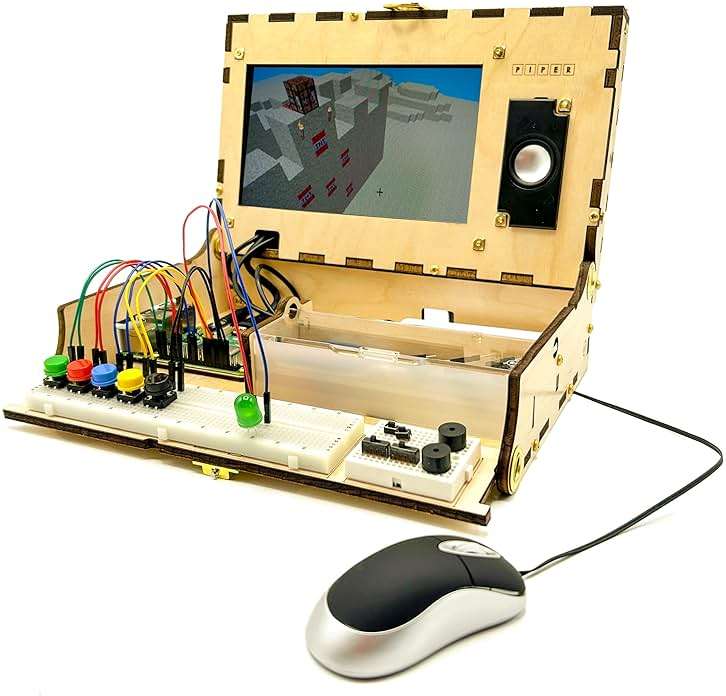 Piper Computer Kit: Award-Winning, STEAM Learning, with Raspberry Pi, Drag-n-Drop Coding, StoryMode, Games, Python, and Amazing Projects! - Image 11
