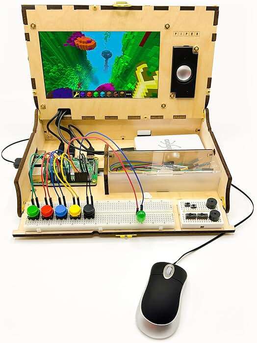Piper Computer Kit: Award-Winning, STEAM Learning, with Raspberry Pi, Drag-n-Drop Coding, StoryMode, Games, Python, and Amazing Projects! - Image 4