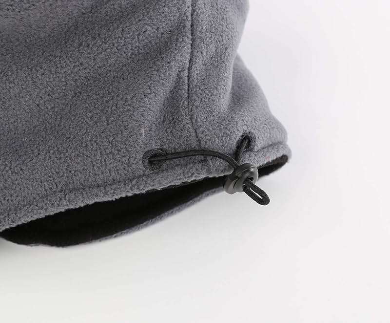 Home Prefer Mens Womens Warm Fleece Beanie Earflap Winter Hat Outdoor Winter Cap - Image 4