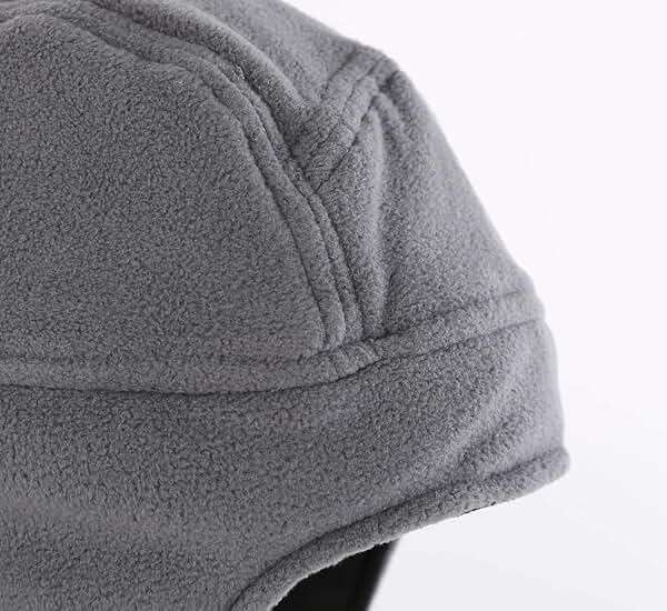 Home Prefer Mens Womens Warm Fleece Beanie Earflap Winter Hat Outdoor Winter Cap - Image 6