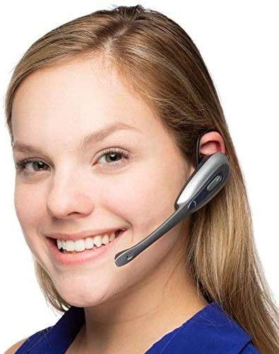 Plantronics CS50 Wireless Headset Bundle with Lifter and Headset Advisor Wipe (Renewed) - Image 4