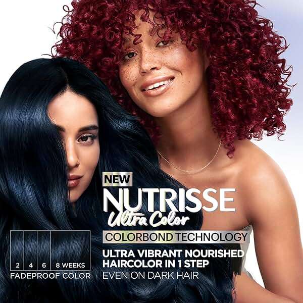 Garnier Nutrisse Ultra Color Hair Color, Permanent Hair Dye for Up to 8 Weeks of Bold, Vibrant, Fade-Resistant Results, Vegan & Cruelty-Free, B4 Golden Mahogany Brown (Caramel Chocolate), 2 Count - Image 3