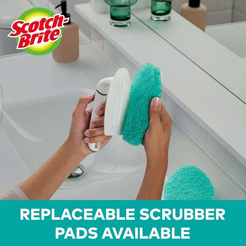 Scotch-Brite Non-Scratch Tub & Tile Scrubber, 6 Count - Image 6
