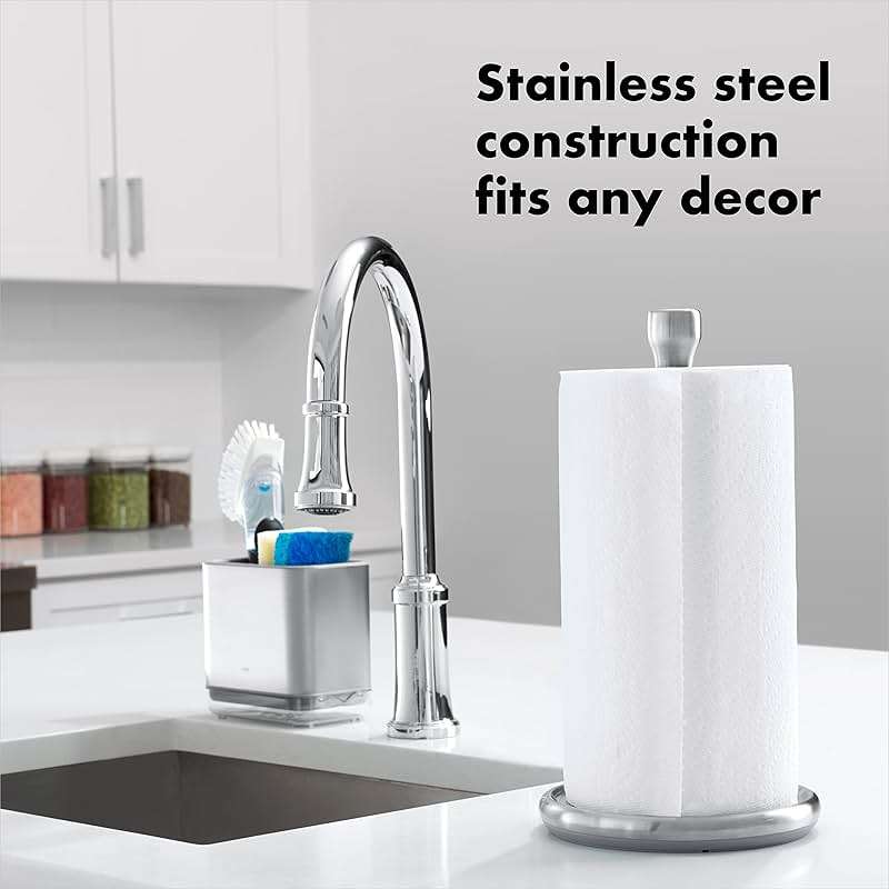 OXO Good Grips Steady Paper Towel Holder Countertop - Image 4