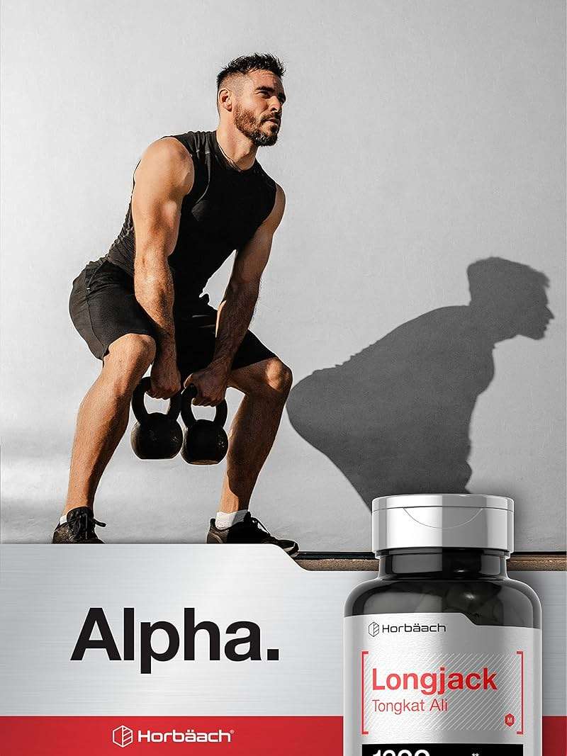 Horbäach Longjack Tongkat Ali for Men and Women | 120 Capsules | Extract Supplement | Maximum Strength Pills | Eurycoma Longifolia | Non-GMO and Gluten Free - Image 6