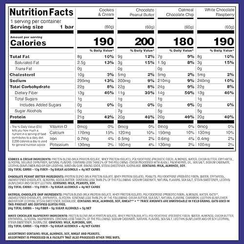 Quest Nutrition Ultimate Variety Pack Protein Bars, High Protein, Low Carb, Gluten Free, Keto Friendly, 12 Count - Image 5