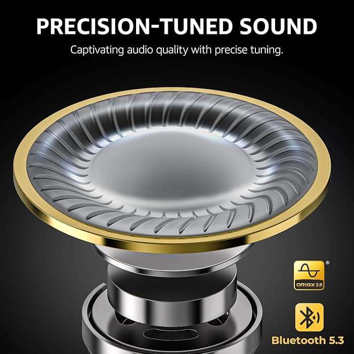 TOZO T10 Wireless Earbuds Bluetooth 5.3 Headphones, App Customize EQ, Ergonomic Design, 55H Playtime, Wireless Charging Case, IPX8 Waterproof Sound in-Ear Headset, New Version - Image 3