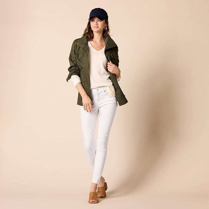 Amazon Essentials Women's Mid-Rise Stretchy Skinny Jeans - Image 5