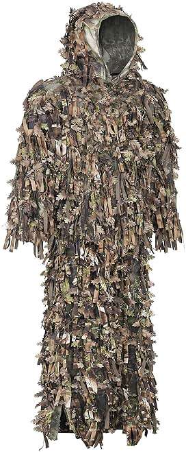AUSCAMOTEK Ghillie Suit 3D Hybrid Camo Camouflage Lightweight Clothing Outdoor Gear Ghillie Suits, M/L & XL/XXL - Image 2