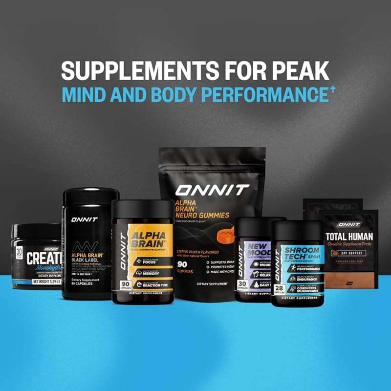 ONNIT Creatine Monohydrate Powder, IGEN(TM) Non-GMO Tested 5g Premium Creatine for Muscle Strength, Power and Lean Mass, Supports Brain Health, Brain Cellular Energy, Unflavored, 30 Servings, 5.29 oz - Image 10