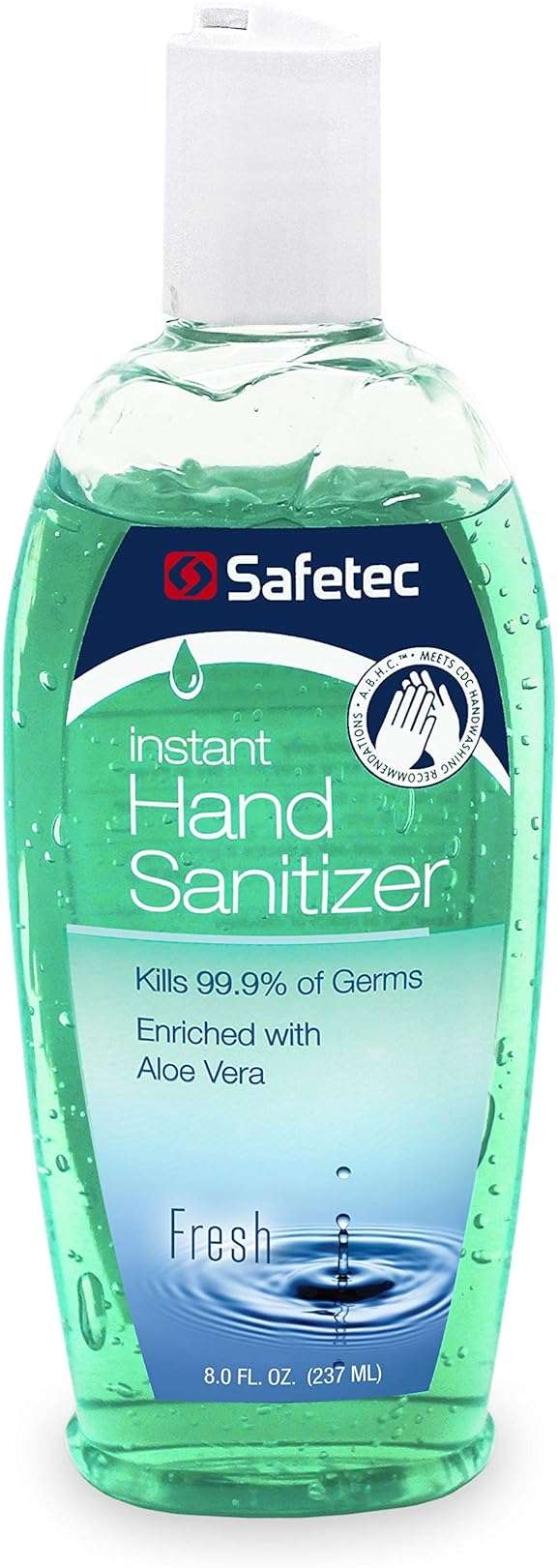 Safetec Hand Sanitizer Fresh Scent, 8 oz. squeeze bottle (24 bottles/case) - Image 5