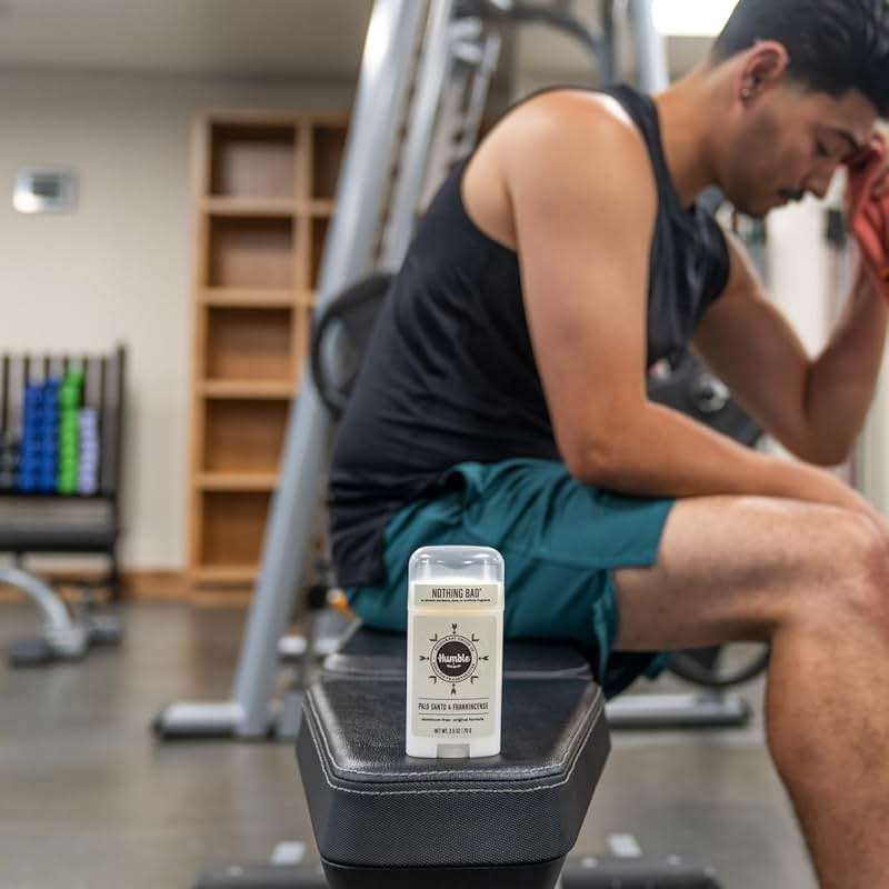 Humble Aluminum-Free Deodorant for Women & Men, Palo Santo & Frankincense - Clean & Fresh Natural Deodorant Stick with Essential Oils for Long-Lasting Odor Control - 3 Pack - Image 2