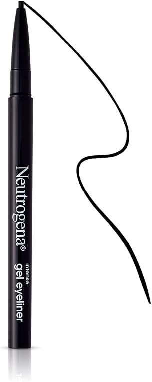 Neutrogena Intense Gel Eyeliner, Eye Makeup with Antioxidant Vitamin E, Bold Precision Eyeliner, Smudge- and Water-Resistant, Jet Black, 0.004 oz - Image 5