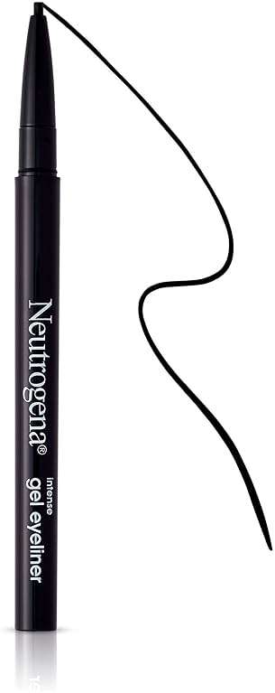 Neutrogena Intense Gel Eyeliner, Eye Makeup with Antioxidant Vitamin E, Bold Precision Eyeliner, Smudge- and Water-Resistant, Jet Black, 0.004 oz - Image 7