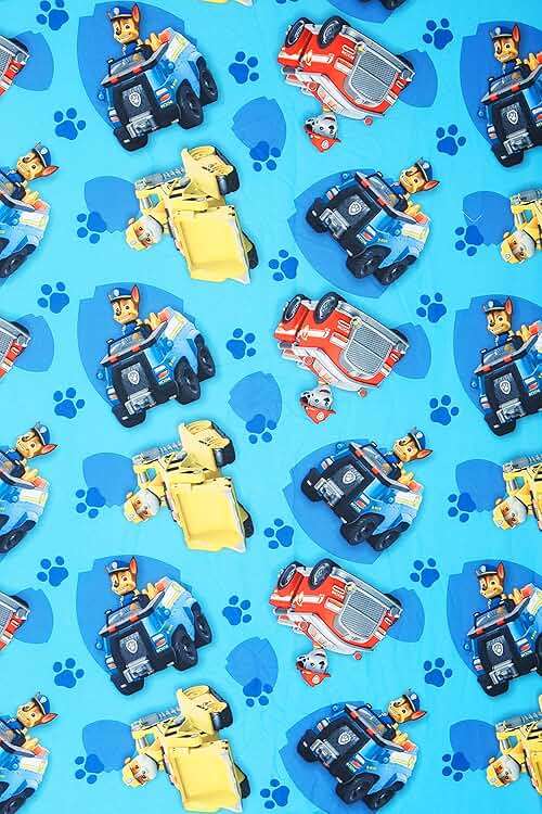 Paw Patrol Calling All Pups 4 Piece Toddler Bedding Set – Includes Comforter, Sheet Set – Fitted + Top Sheet + Reversible Pillowcase for Boys Bed, Blue - Image 7