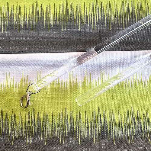 2 Pack 36 Inch Universal Drapery Pull Rod Invisible Clear Curtain Wand for Easier Opening and Back (Acrylic, 36") - Image 3