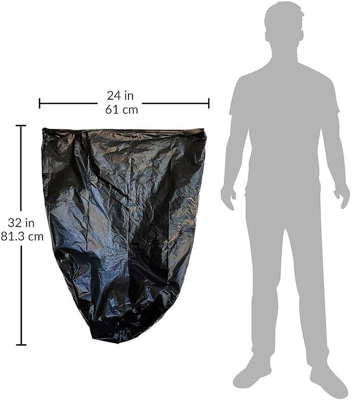 Reli. EcoStrong 13 Gallon Trash Bags | 500 Count Bulk | Black | Eco-Friendly | Made from Recycled Material - Image 2